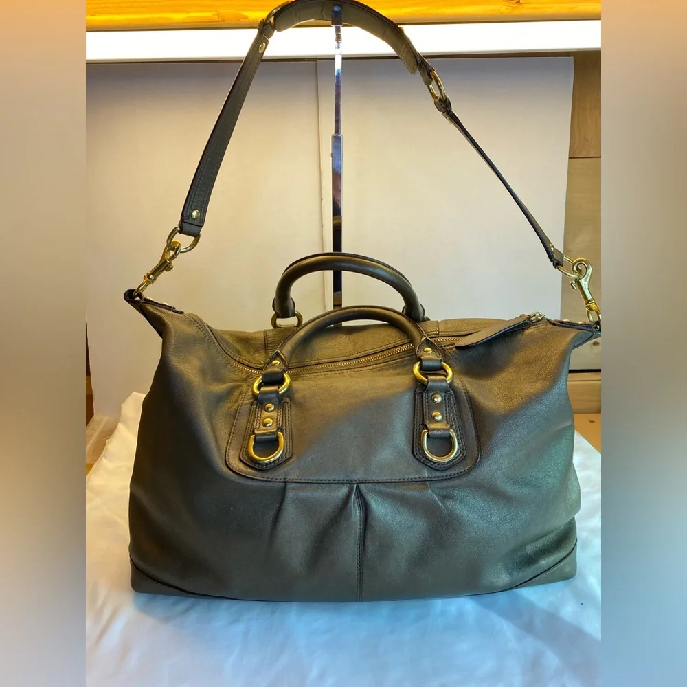 Coach Brown Shoulder Bag - Picture 2 of 15